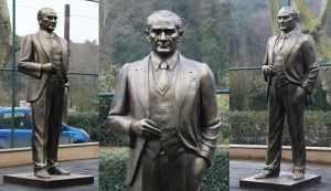 280 cm Sivil Atatürk Heykeli Yapımı