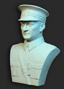 Askeri Kıyafetli Atatürk Büstü