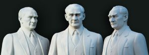 Atatürk heykeli yapımı